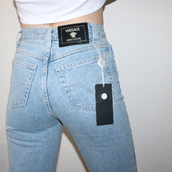 Versace Hi-Rise Vintage Mom Jeans